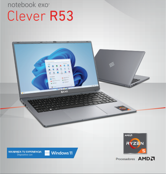 Notebook EXO Clever R53-RS5