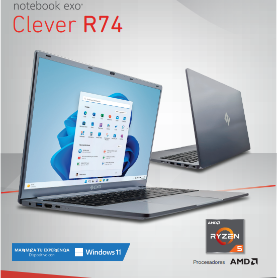Notebook EXO Clever R74-RS5