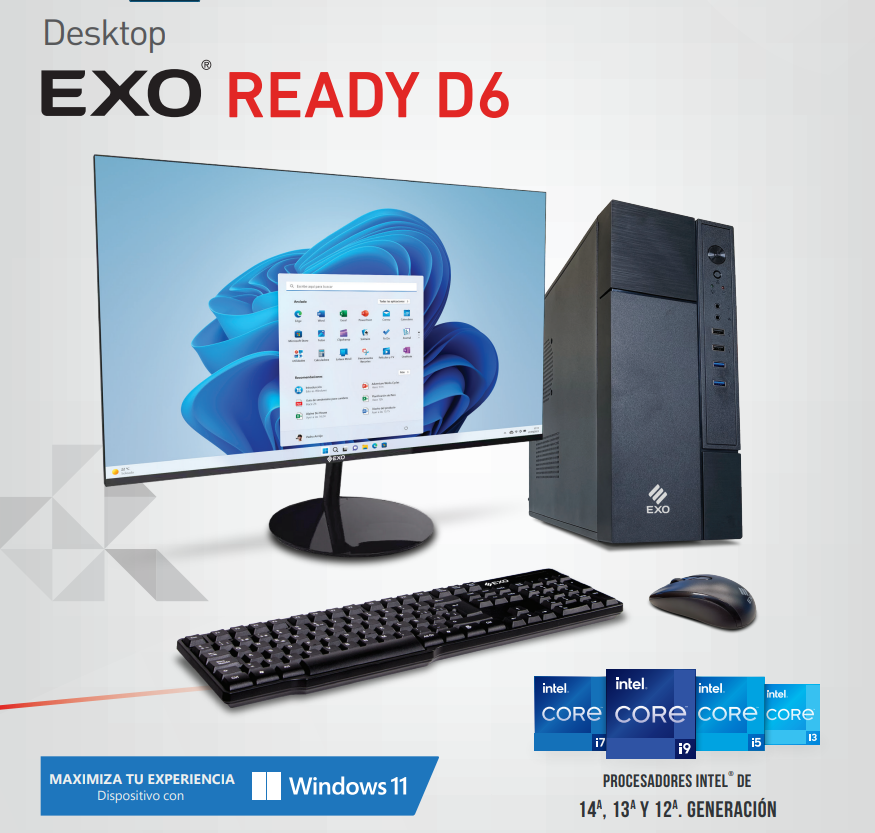 PC EXO READY D6-S3182